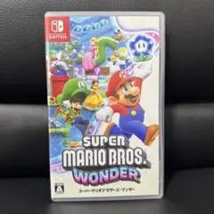 スーパーマリオブラザーズ・ワンダー　Switchソフト　パッケージ版　即発送