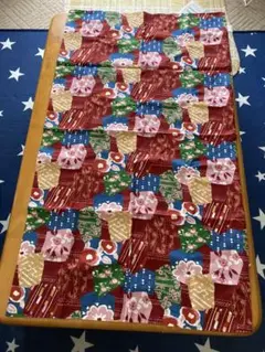 長座布団カバー　未使用　花柄綿100%カバー 68X120cm 日本製