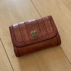 アナスイ 二つ折財布 レッド