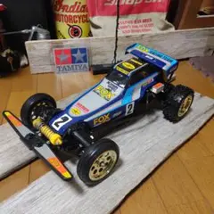 【これで取消値引‼️当時物 田宮FOXと当時物 田宮スーパーセイバー2台セット‼️】 Yahoo!オークション -「(フォックス」(田宮模型) (完成品（電動