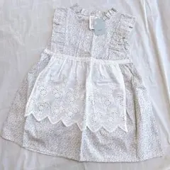 新品未使用　ワンピース　カントリー　小花柄　100cm