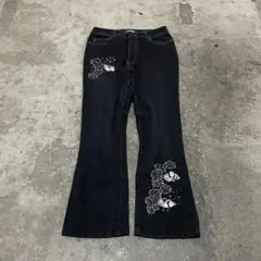 00s archive flarepants y2k opium お兄系 刺繍