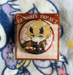 原神　トーマ　美味パーティーシリーズ　缶バッジ　公式正規品