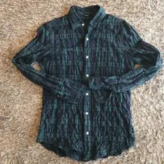 カジュアルシャツ　エディション　シワ加工