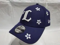 New Era 9FORTY ネイビー 花柄キャップ
