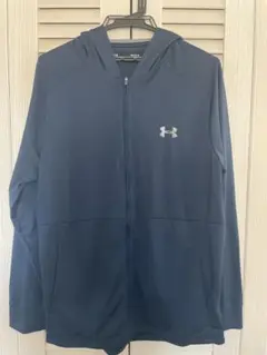 Under Armour ネイビー フード付きジャケット LG
