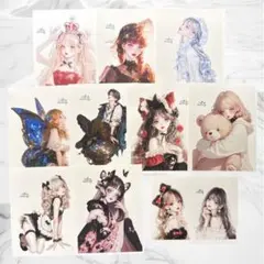 ⑰cotton melody様 オリジナルステッカー 10枚セット
