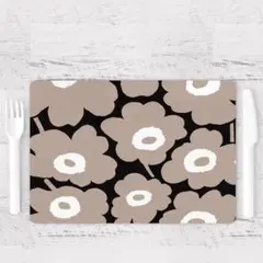 マリメッコ marimekko・ランチマット★ベージュ 30cmx45cm