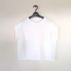 美品　ダークエンジェル　華奢見え　フレンチスリーブカットソー