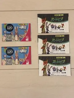非売品★ズートピア＆ピーターラビット★ワッペン