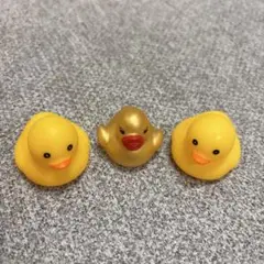 アヒル隊長　3体　金