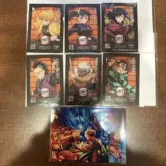 鬼滅の刃 無限城編映画特典　6つ　コンプセット＋最新イラストボード