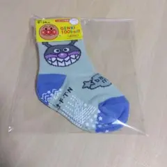 ベビー靴下 9~14cm キャラクター柄　バイキンマン