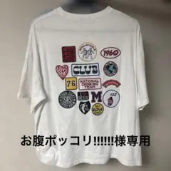 FREAK'S STORE パッチデザイン ホワイト Tシャツ