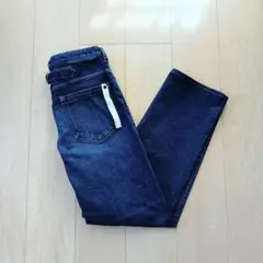 【新品】caqu/ CQMデニムストレッチルースジーンズ Sサイズ