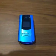 【希少品】 au A5511T 　Blueブルー TOSHIBA ガラケー