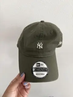 New Era 9TWENTY オリーブキャップ