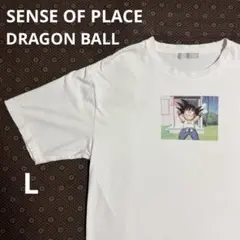 SENSE OF PLACE ドラゴンボール Tシャツ 孫悟空 ホワイト L