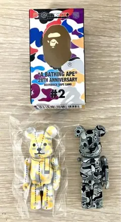 2025年最新】APE 28TH ANNIVERSARY BE@RBRICK BAPEの人気