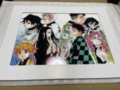 ジャンプ　鬼滅の刃　応募者全員サービス　メタルアートボード