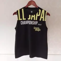デサント　インターハイ　国体　ノースリーブ　シャツ