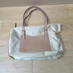 サザビートートバッグ ナイロン レザー