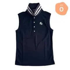 389 パーリーゲイツ 定価18700円 日本製 ノースリーブポロシャツ 0 S