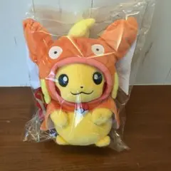 タグ付きコイキングごっこピカチュウ　ぬいぐるみ コイキング、ギャラドスごっこのピカチュウのぬいぐるみ発売決定