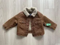 ☆新品・タグ付き☆GAP ボア襟付きブラウンジャケット