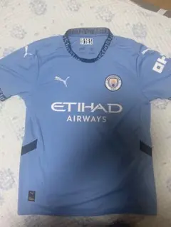 マンチェスター・シティ Puma サッカーシャツ ライトブルー
