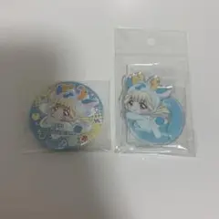 わんだふるぷりきゅあ！ ユキ まねっこあにまる 缶バッジ アクスタ
