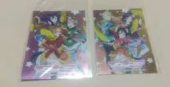 ラブライブラーメン当たりシール　2種未開封　セット　レア　2015