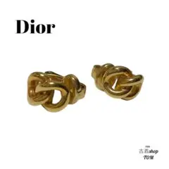 dior クリスチャンディオール ヴィンテージ イヤリング ゴールド