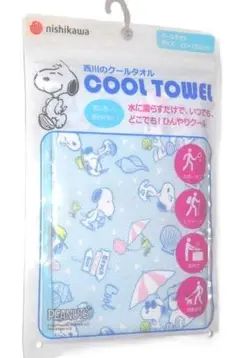 ◎新品！ 西川クールタオル スヌーピー PEANUTS 猛暑 熱中症 暑さ対策♪