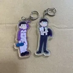 おそ松さん 空港松 アクリルキーホルダー カラ松 一松