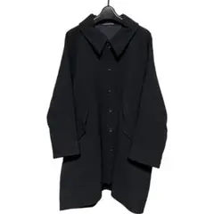 美品/Y's yohji yamamoto/イカコート/2/BLACK