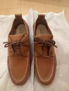 REGAL 未使用　25.5cm レザー　モカシン　ブラウン