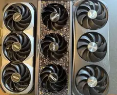 RTX 4090 ヒートシンク・ファンセット 3種
