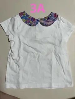 Jacadi リバティ襟　Tシャツ　3A