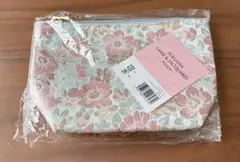 【ELEGANA】フラワーパターン ポーチ ラメ & ジャカード 新品・未開封