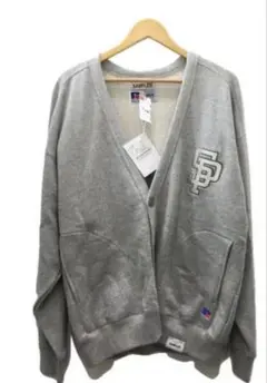 RUSSELL ATHLETIC グレー カーディガン XL