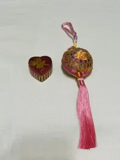 ハート　小物入れ　福　飾り　中華街