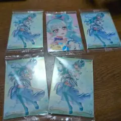 11弾　キュアリリアン　5枚　 HR 未開封　プリキュア　ウエハース　カード
