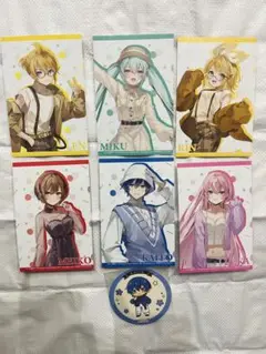 初音ミク　レジャフェス限定　ポストカード　６枚コンプリートセット
