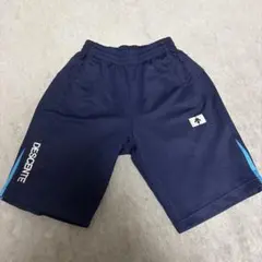 DESCENTE ネイビー ハーフパンツ M