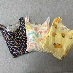 H&M ノースリーブワンピース3枚セット　140