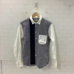 ★値下◎7.9◎M376P◎ユナイテッドアローズ◎長袖シャツ◎チェック系デザイン
