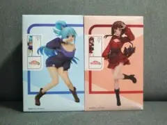 この素晴らしい世界に祝福を！　フィギュア　アクア　めぐみん　1/7スケール