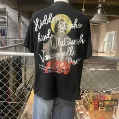1986 Vancabell Tシャツ ブラック　キリスト　vintage