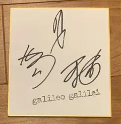 2025年最新】galileo galilei サインの人気アイテム - メルカリ
